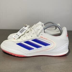 Adidas Mens Size 9.5 Indoor Soccer Shoes NEW Copa Court Club JR2891 White